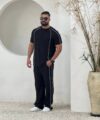 ست تیشرت و شلوار ( پارچه بیسکویتی)