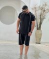 ست تیشرت و شلوارک ( پارچه بیسکوییتی)