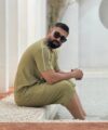 ست تیشرت و شلوارک ( پارچه بیسکوییتی)