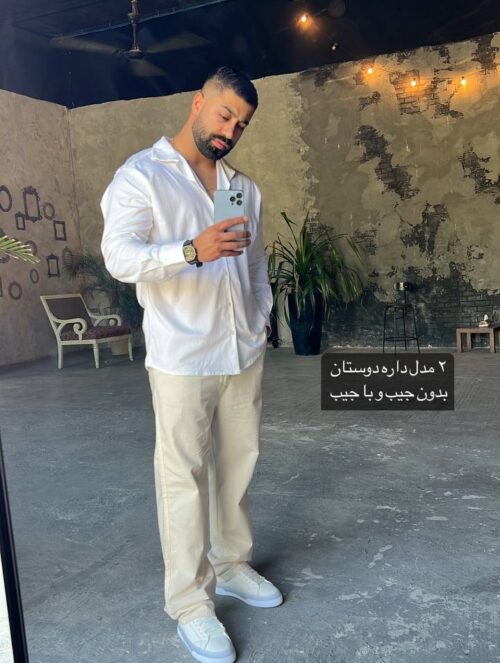 پیراهن پارچه ترک AMS