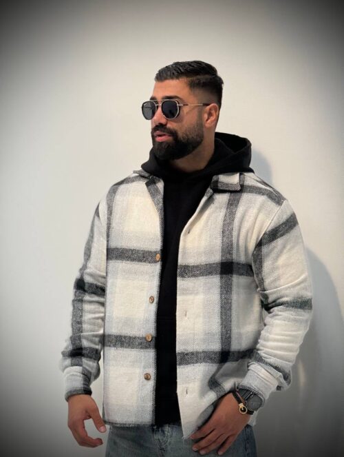 پیراهن چهارخونه ترک ۰۱