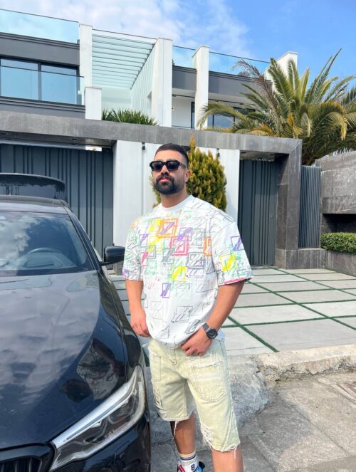 تیشرت طرح LV