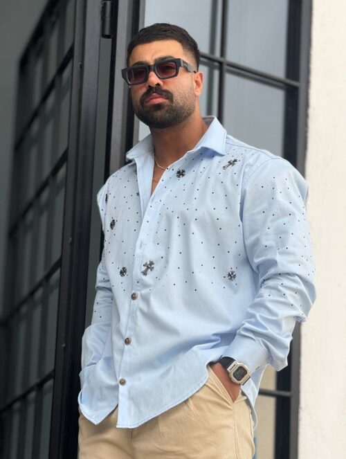 پیراهن کتان صلیب