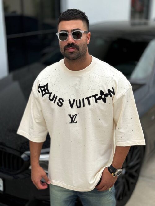 تیشرت نگینی LV