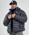 کاپشن کلاه دار north face