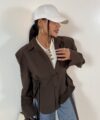 شومیز پارچه داکرون زنانه