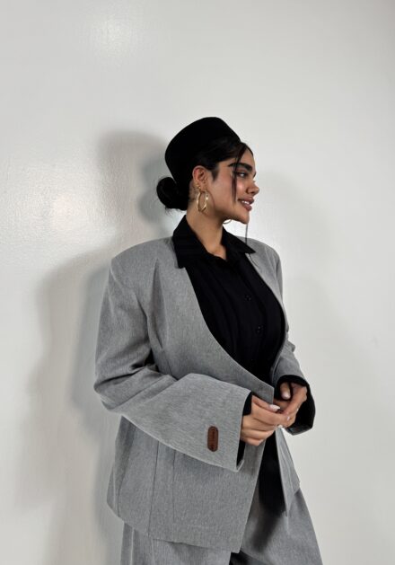 کت و شلوار زنانه پارچه  مازراتی 326
