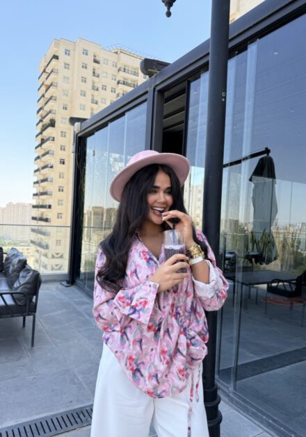 شومیز پری آبرنگی زنانه