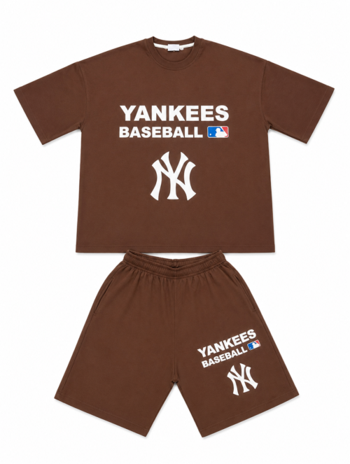 ست تیشرت و شلوارک YANKEES