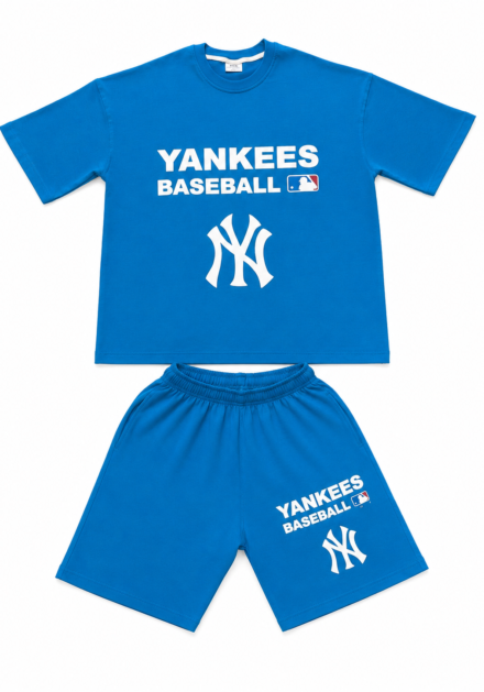 ست تیشرت و شلوارک YANKEES