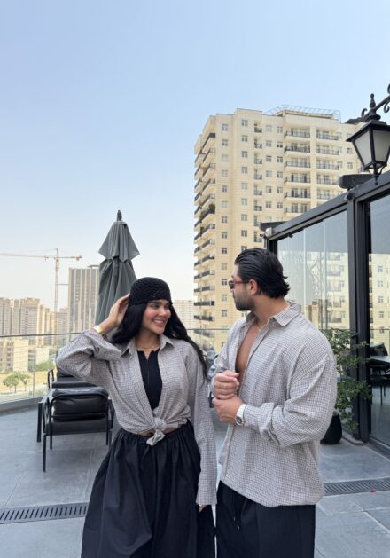 پیراهن چهارخانه پنبه
