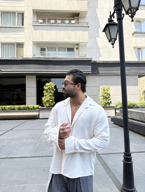 پیراهن کج راه اترورضا مردانه