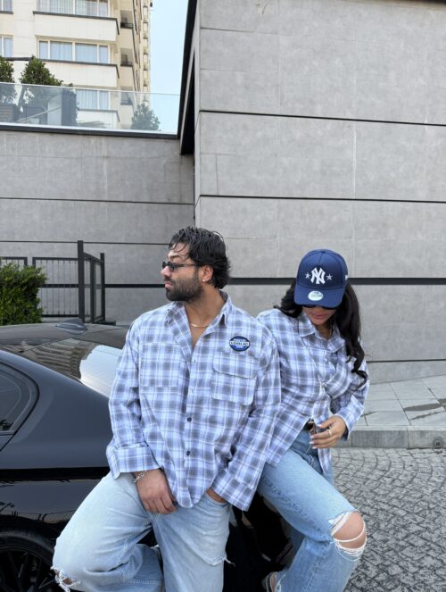 شومیز چهارخانه زنانه